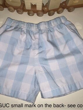 TBBC Boy Plaid Shorts